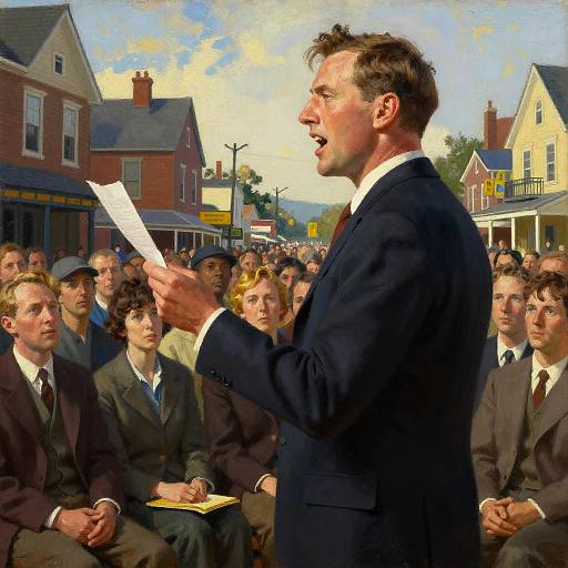 Norman Rockwell Style Freedom of Speech