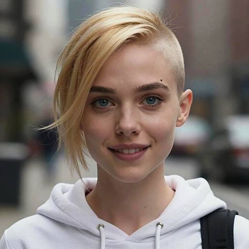 Cinematic Photoreal Portrait of Gwen Stacy