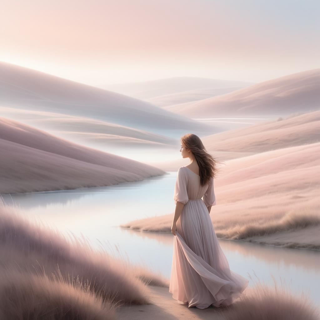 Ethereal Serenity: A Dreamlike Landscape Series