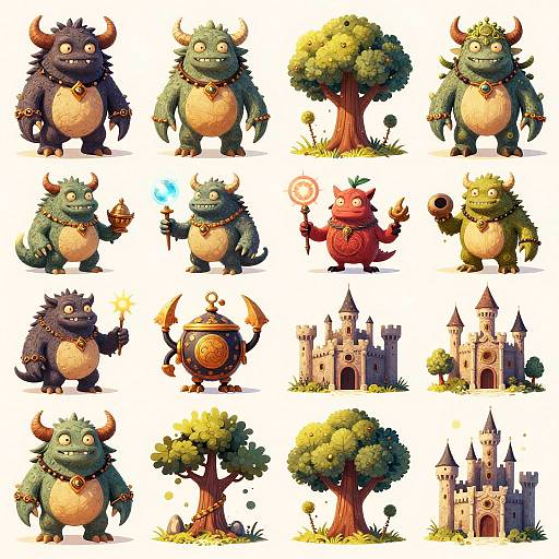 Hand-Painted Fantasy RPG Asset Pack