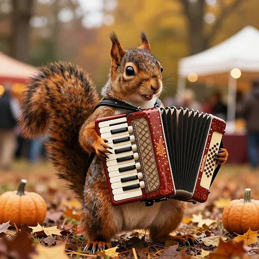 Quirky Squirrel Accordion Festival
