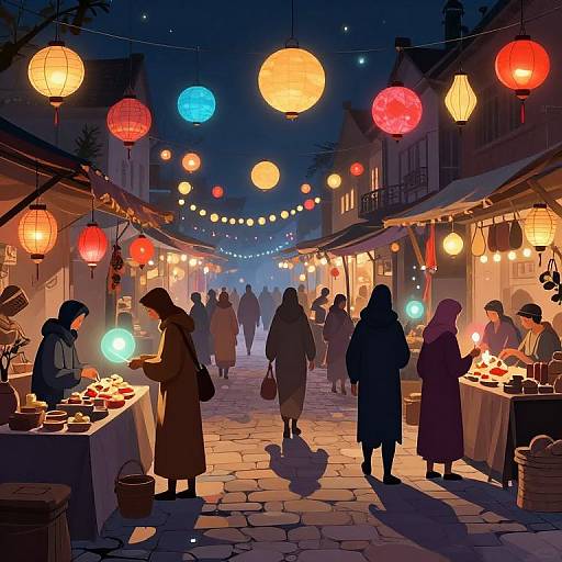 Magical Marketplace with Shadow Trade