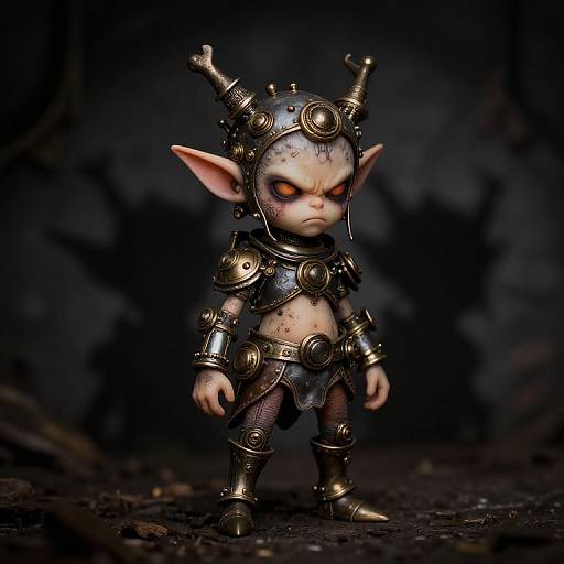 Angry Steampunk Faerie Homunculus