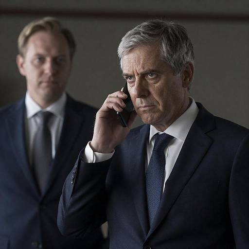 Serious Business Call in Industrial Setting