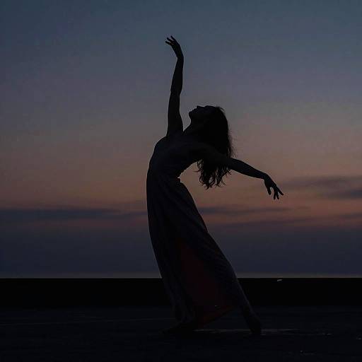Ethereal Shadow Dancer in Twilight
