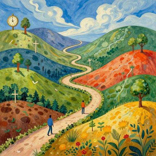 Winding Path Through Life Stages