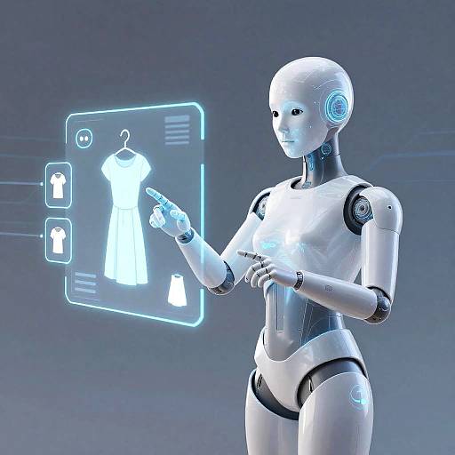Holographic AI Clothes Remover Concept