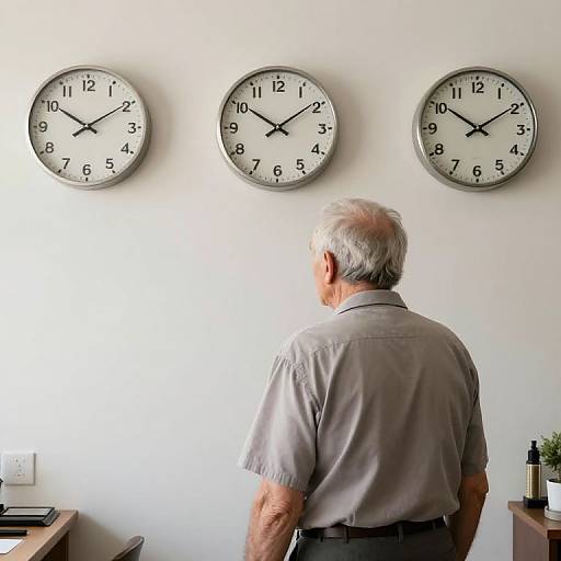 Elderly Clockmaker and Paradoxical Clocks