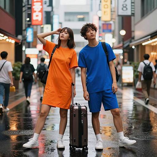 Phineas and Friends Neon Tokyo Fashion