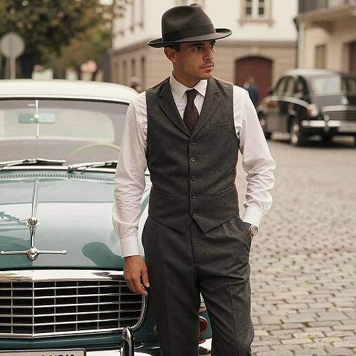 Vintage Gentleman by Classic Car