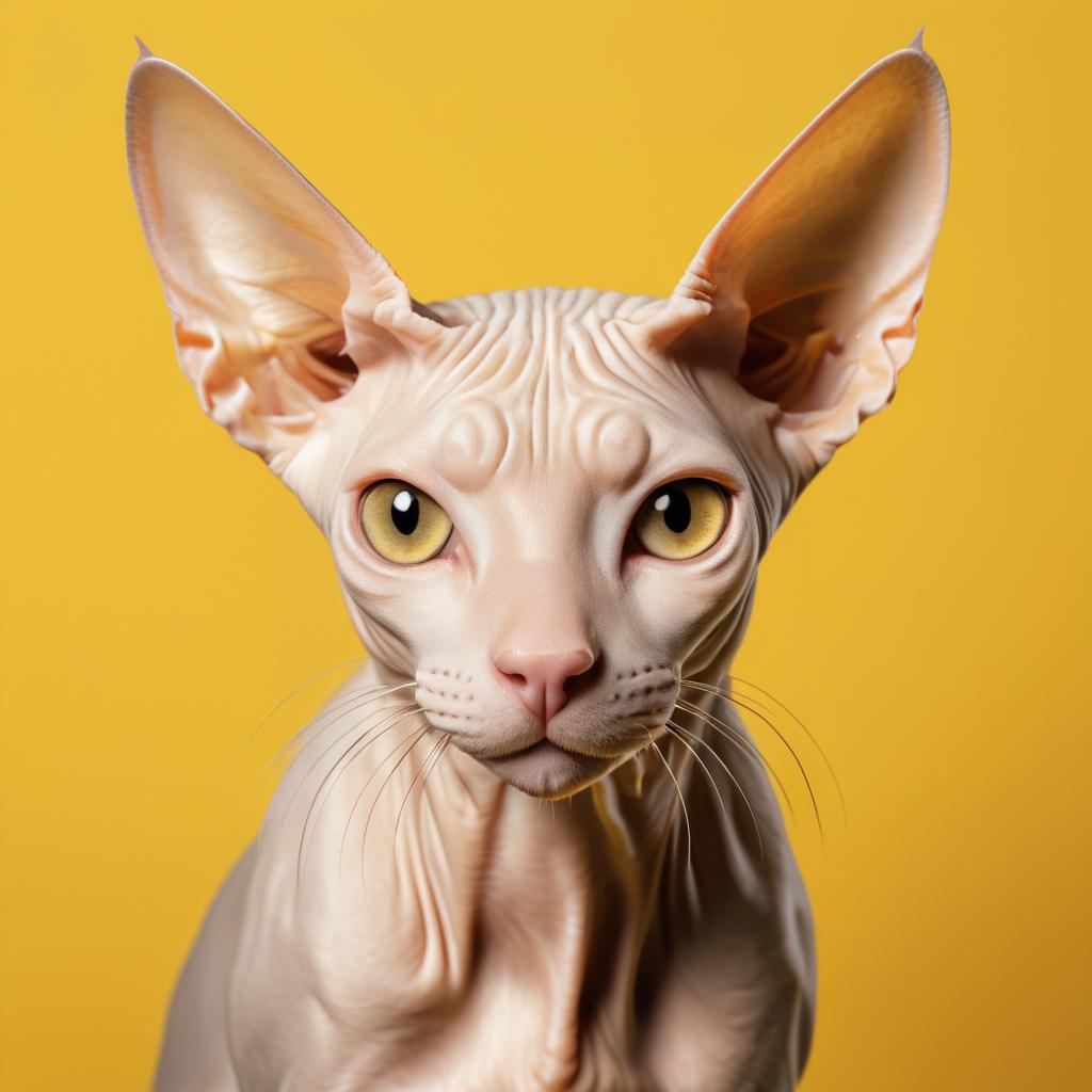 Stunning Photorealistic Sphynx Portrait