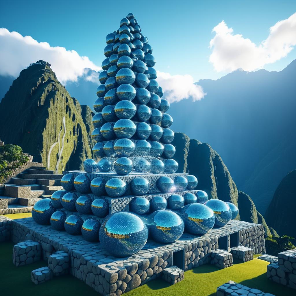 Psychedelic Architecture on Machu Picchu