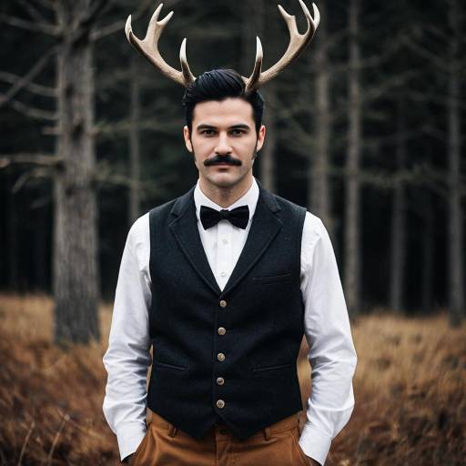 Charming Stag Groom Costume for Men