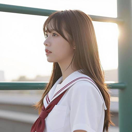 Portrait of a Young Asian Woman