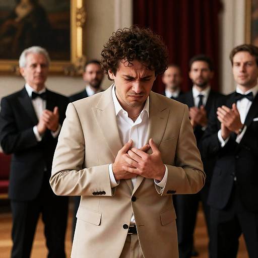 Intense Pain in a Formal Gathering