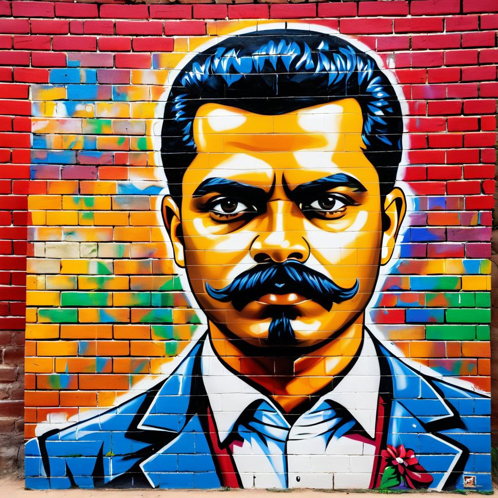 Urban Graffiti Art of Emiliano Zapata