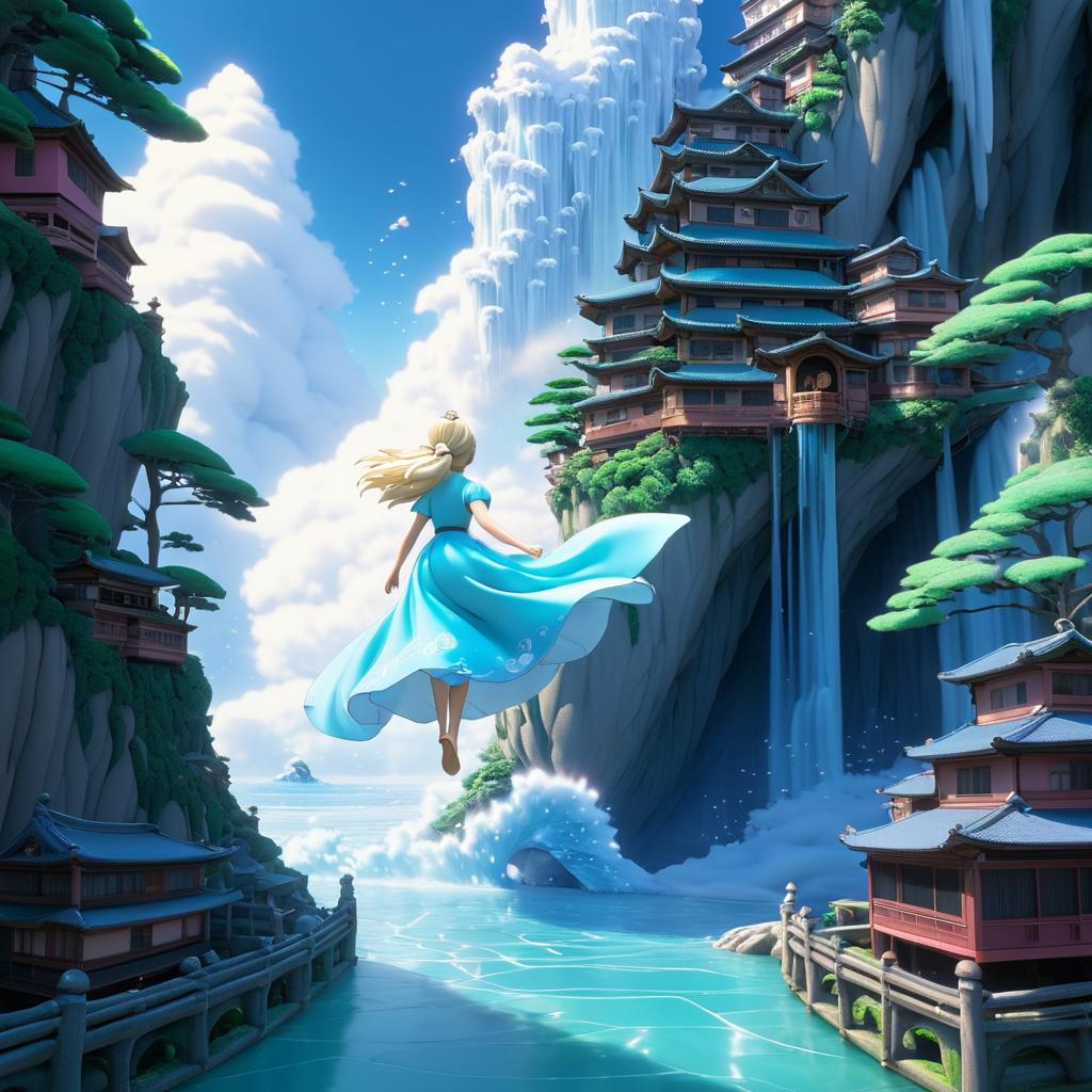 Elsa's Dream World Ascension in Ghibli