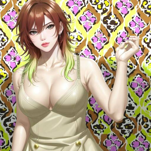 Illustration of Aketa mikoto, idolmaster in the style of Fuooooo