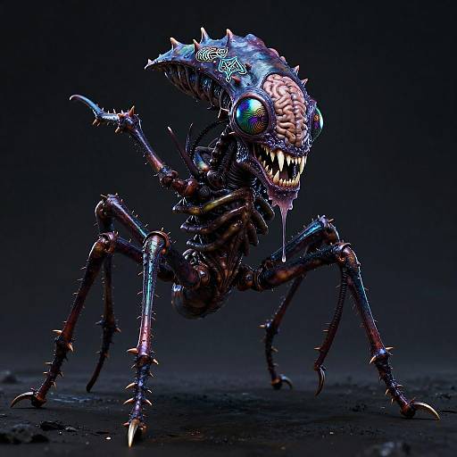 Eldritch Insectile Fiend Visualization