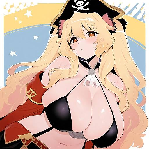 Illustration of Anne bonny (fate), fate (series) in the style of Sana (37pisana)