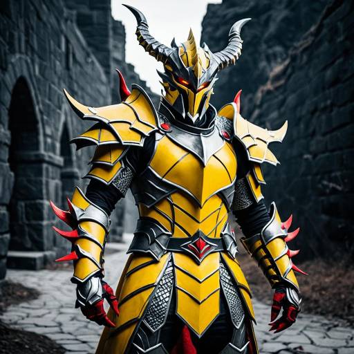 Epic Haxorus Dragon Warrior Cosplay Outfit