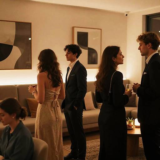 Elegant Semi-Formal Evening Gathering