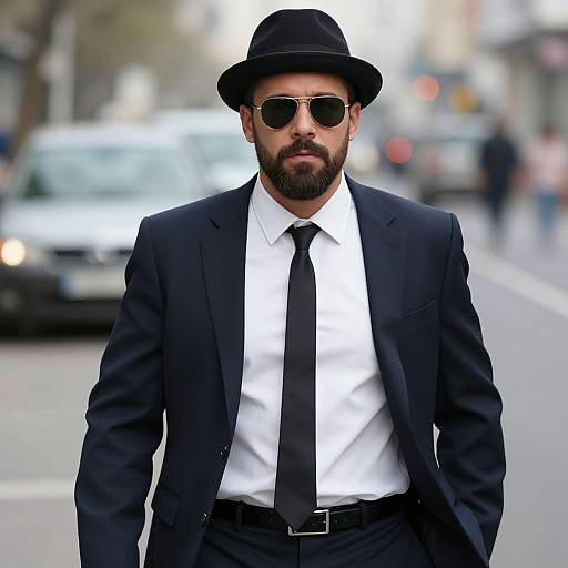 Realistic Man in Silent Bob Costume