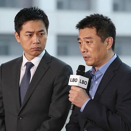 Formal Portrait of Two Men Together