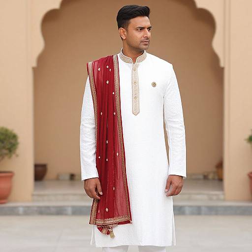 Indo Western Men's Party Sherwani