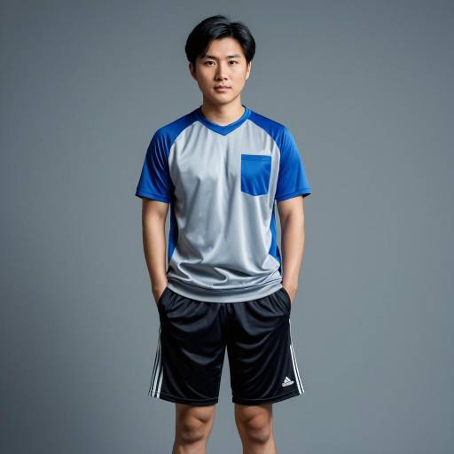 Young Asian Man in Sportswear