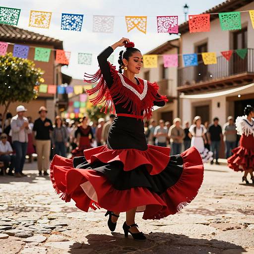 Fiery Spanish Jota Dance Performer