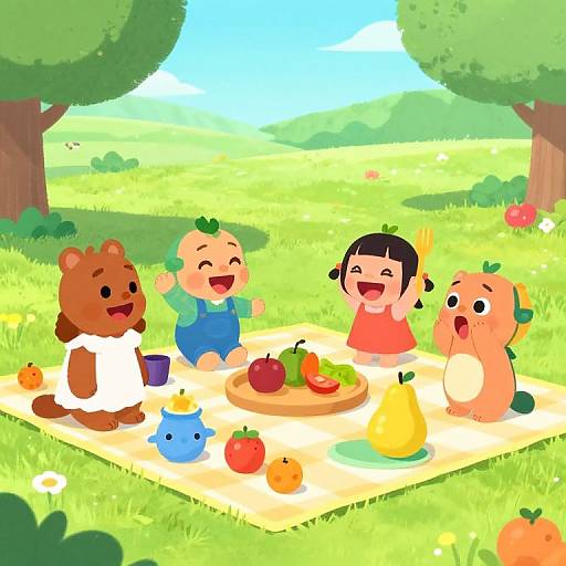 Cocomelon Family Silly Picnic Fun