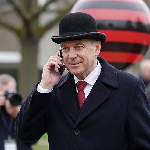 Dapper Man in Outdoor Setting