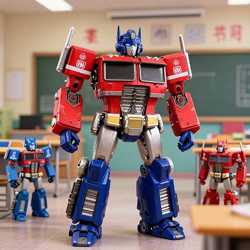 Giant Three-Way Plug Transformers Classroom