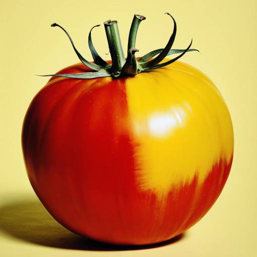Vivid Two-Tone Tomato