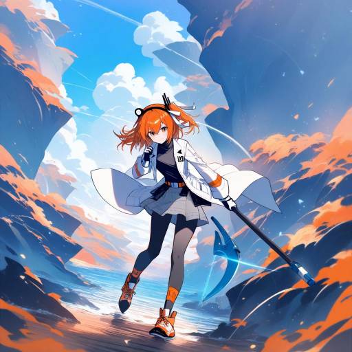 Adachi Rei: The Adventurous Android Explorer