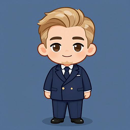 Chibi Stylish Modest Man