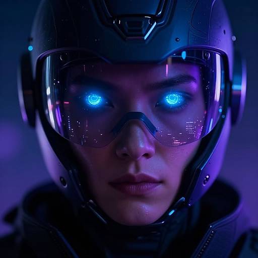 Stinger Flynn Cybernetic Portrait