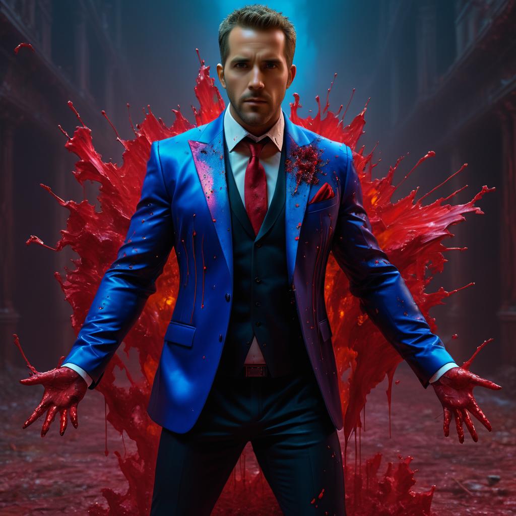 Ryan Reynolds as a Psychotic Zombie Madman