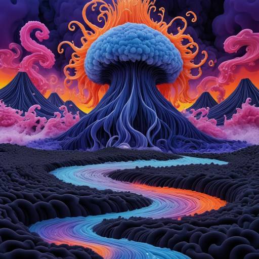 Volcanic Octopus Unleashes Sugar Mayhem