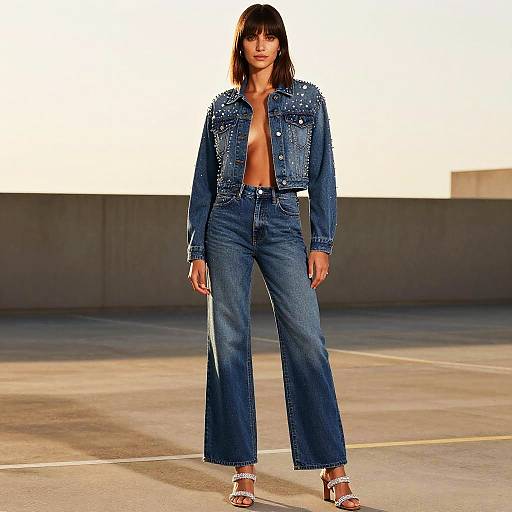 Golden Hour Denim and Diamonds