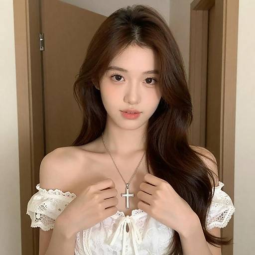 Charming Portrait of a Young Woman