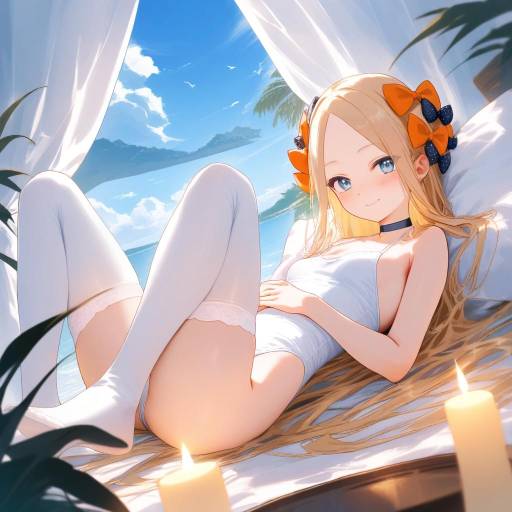 Enchanted Abigail on Tropical Island