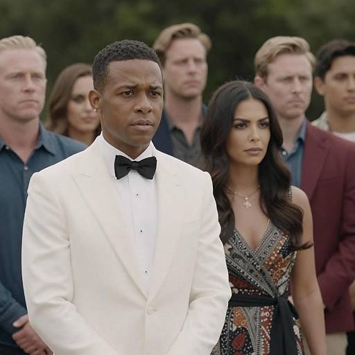 Diverse Group in Outdoor Celebration