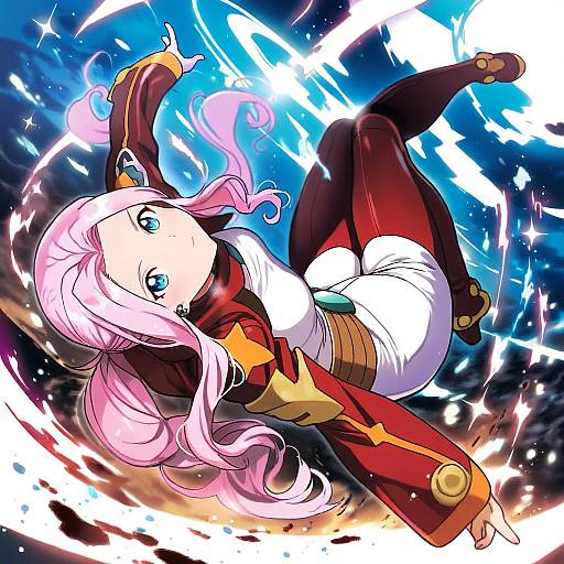 Illustration of Darry adai, tengen toppa gurren lagann in the style of Nekomata naomi