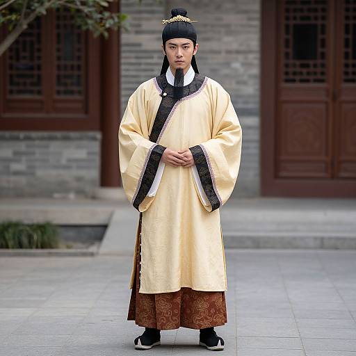 Pac Fancy Costume in Traditional Chinese Attire