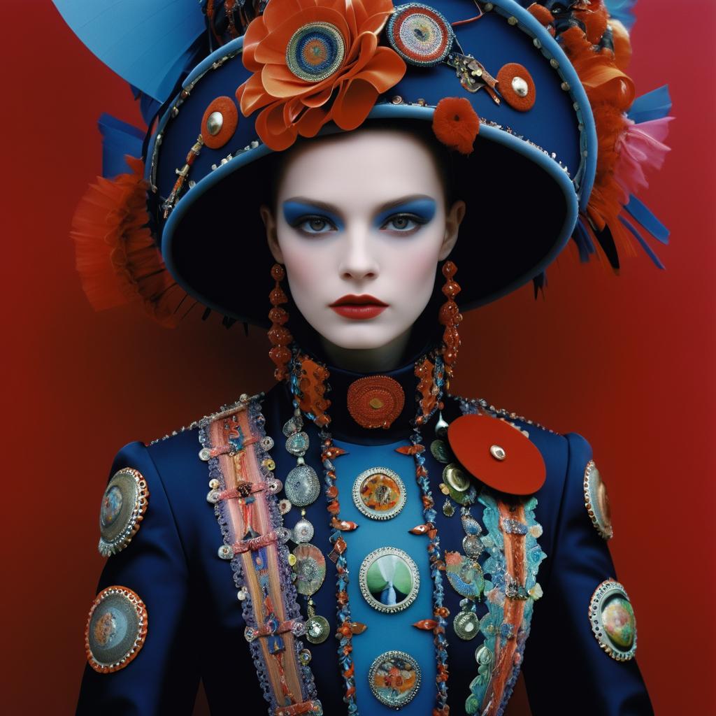 Avant-Garde Fashion Portrait Inspiration