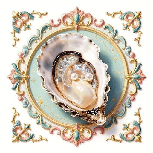 Colorful Baroque Ornamental Grace