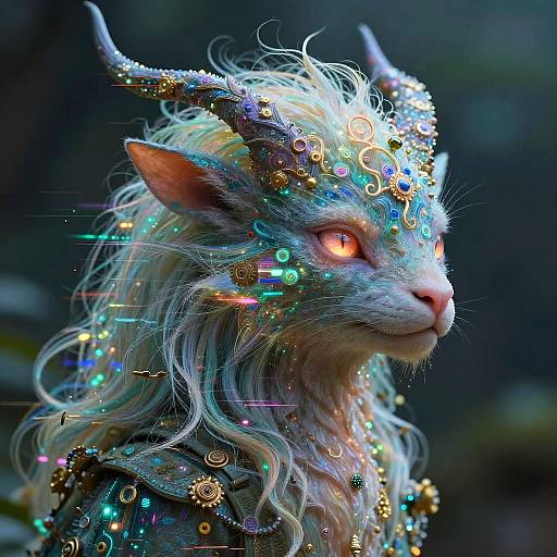 Ethereal Mythical Creature Portrait