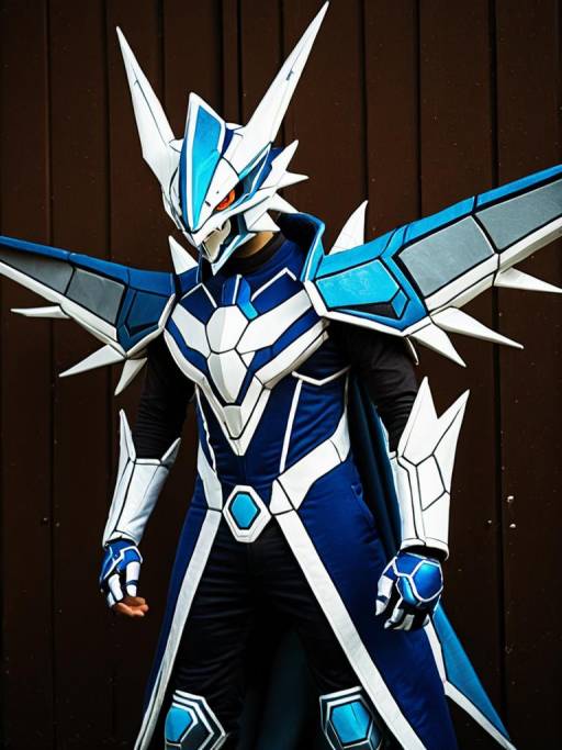 Realistic Dialga Cosplay Photo